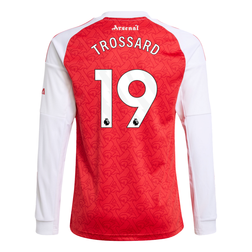 Arsenal adidas Kids 25/26 Long Sleeved Home Shirt